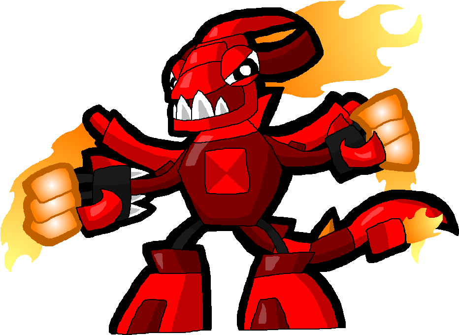 Cartoon Infernites Max By Pd - Cartoon (960x710)