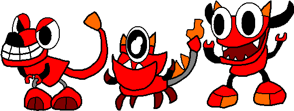 Derekis Infernites Series 4 - Cartoon (608x231)