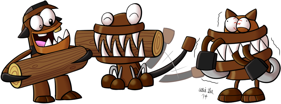 Fang Gang By Katonator - Mixels (984x380)