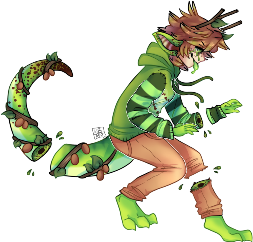 [eddsworld] Monster Kiwi Edd By Natib-art - Kiwi Edd Eddsworld (958x833)