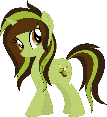Kiwi Crush By Pegasski - Cartoon (358x391)