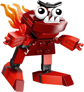 Infernites Max - Lego Mixels 41502 Zorch Building Set (463x461)