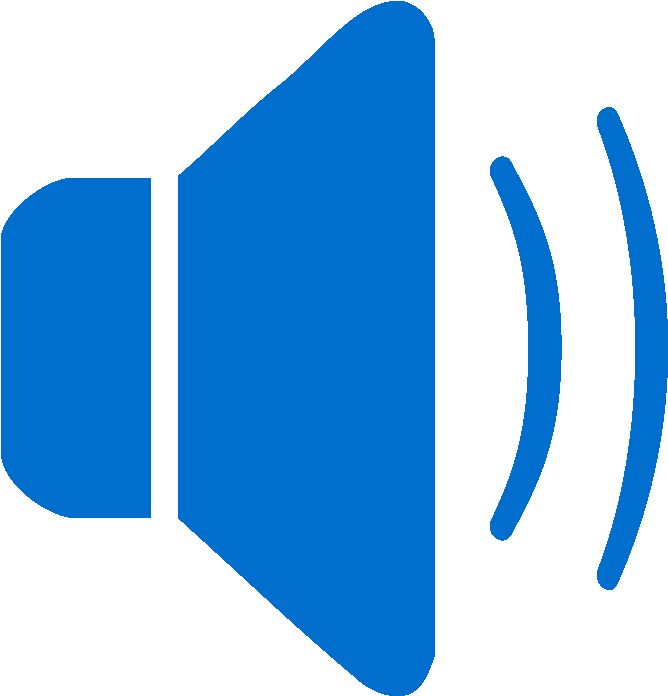Energy Clipart Transparent - Sound Icon Png Blue (679x707)