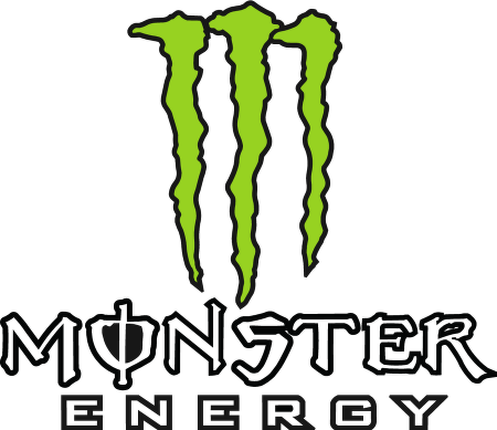 Monster Energy Clipart Transparent - Monster Energy Logo Svg (450x389)