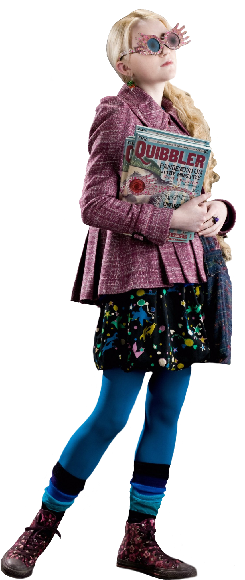 So, Ravenclaws Are Smart, Witty, They Have A Love For - Luna Lovegood Full Size (900x2046)