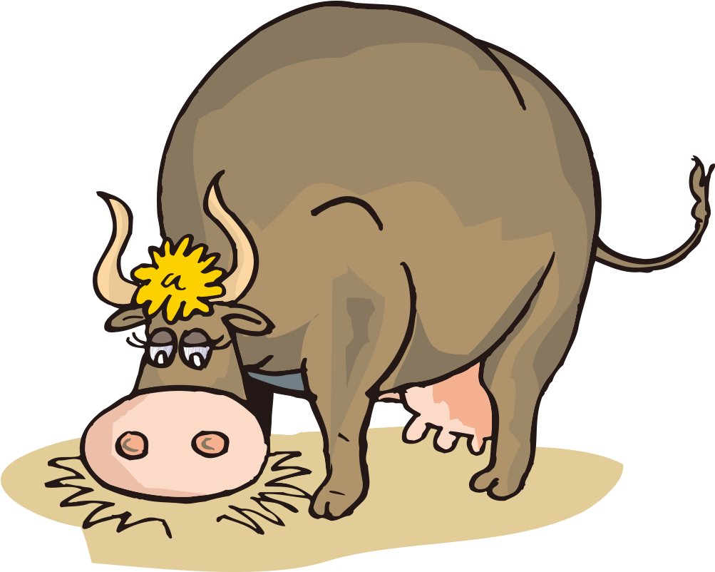 Jersey Cattle Beef Cattle Milk Hay Clip Art - Beef Cartoon (1056x1025)
