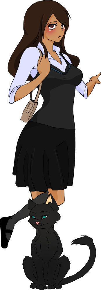 Ravenclaw By Hush-sweetchaos - Ravenclaw Girl Anime (348x1000)