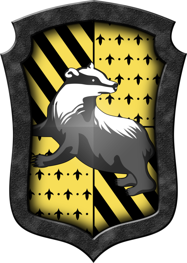 Books - High Resolution Hufflepuff Crest (753x1060)