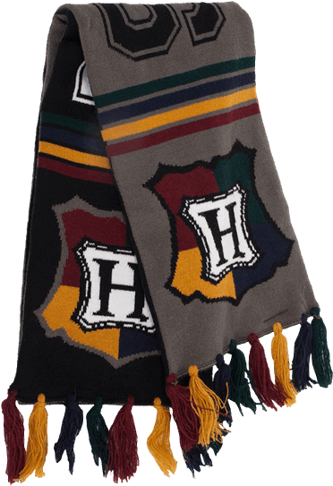 Let Your House Colours Fly With This Hogwarts Reversible - Harry Potter - Hogwarts Reversible Knit Scarf (600x600)