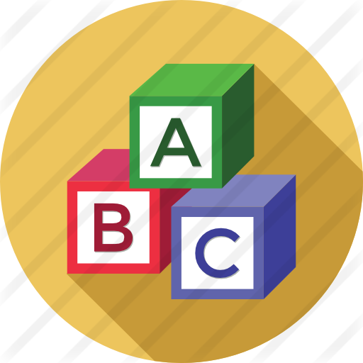 Abc Free Icon - Alphabet Icon Png (512x512)