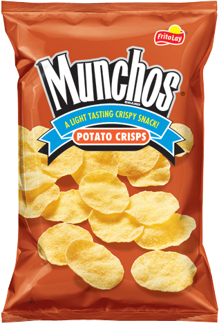 Munchosreminds Me Of Elementary School When A Nun Teacher - Munchos Potato Crisps - 4.5 Oz Bag (361x504)