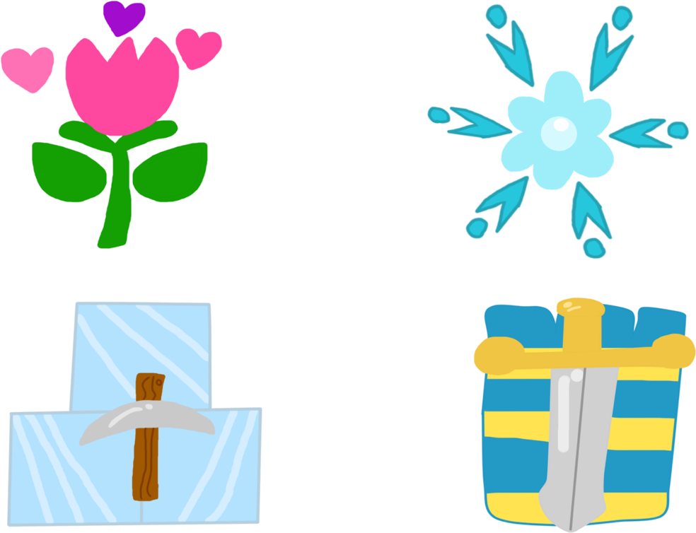 My Little Frozen Cutie Marks By Dulcechica19 - My Little Cutie Marks (1024x768)