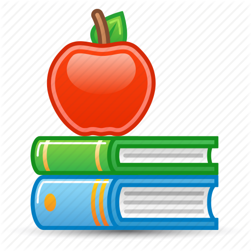 Medford Public Schools Summer Reading & Other Summer - Apple And Books Png (512x512)