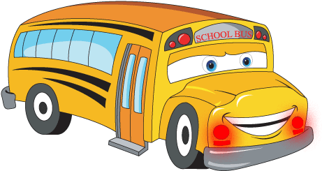 Bus Clipart Animated Gif - Animation Bus (600x464)