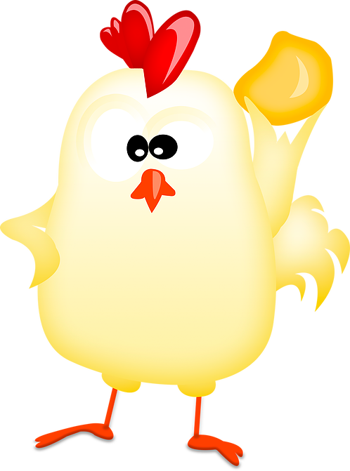 So Stay Tuned For The Official Launch Of Chickpeas - Cartoon (498x671)