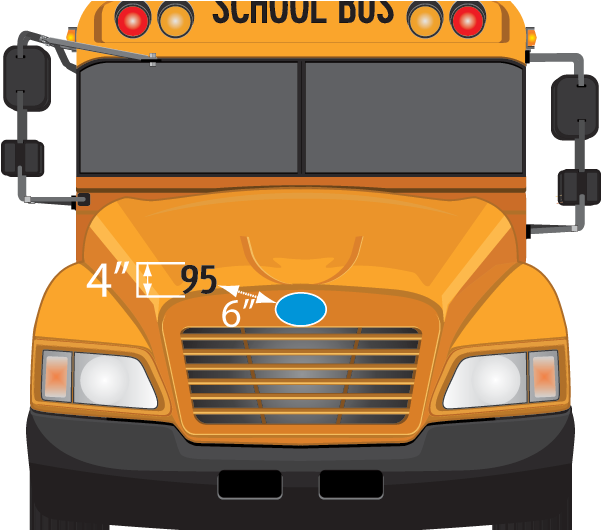 California Unit Number - School Bus (700x529)