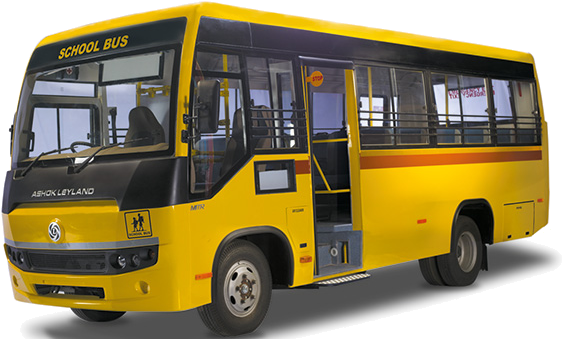 Buses / Passenger Vehicles - Ashok Leyland School Bus 26 Seater Price (586x340)