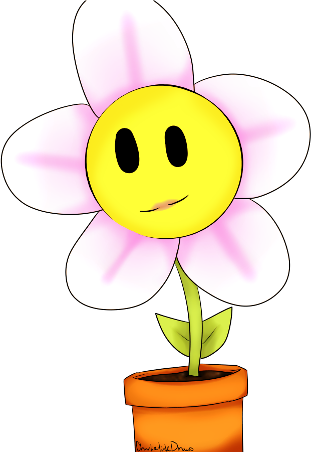 Drawing Friend's Undertale Ocs Pt2 By Charlietinkdraws - Artificial Flower (700x900)