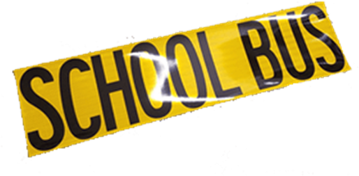 Picture Of School Bus Sign-reflective Part - School Bus Sign (550x367)