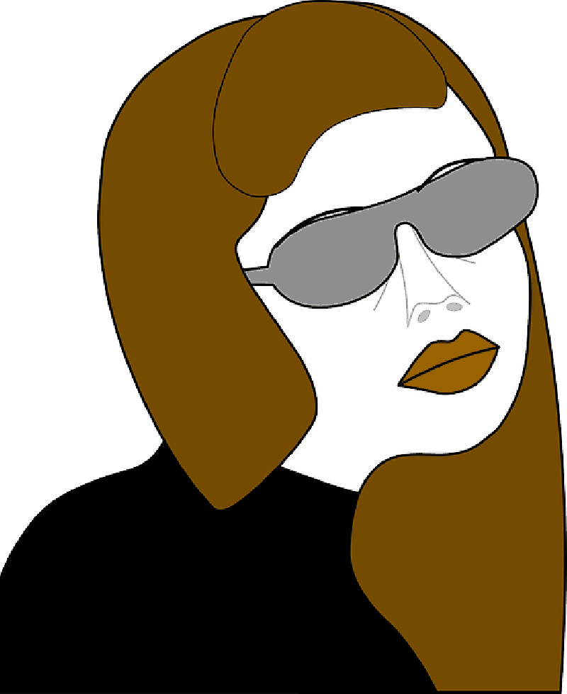 Girl, Young, Cartoon, Russian, Spy, Yuri, - Girl Spy Clipart (800x978)