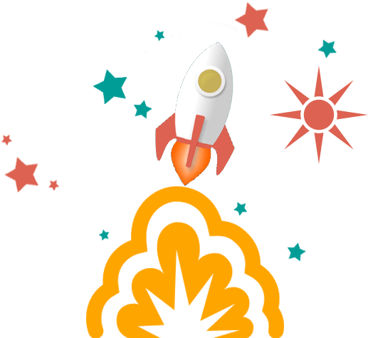 Rocket Ship Cartoon - Symbol (600x500)