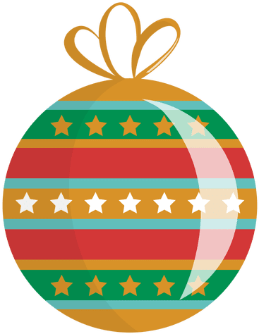 Christmas Ball Cartoon Icon 23 Transparent Png - Illustration (512x512)