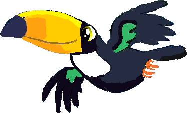 Andrew The Toucan Vector By Rainyhooves - Piciformes (483x332)