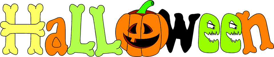 Free Stock Photo - Halloween Clip Art (958x202)