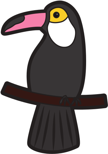 Toucan Bird Tropical Icon Image - Toucan (550x550)