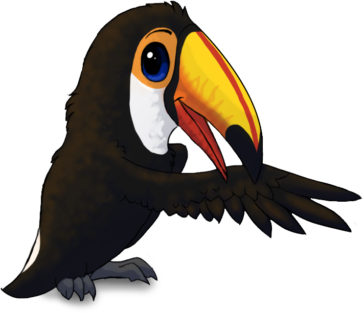 Toco Toucan By Starrypoke - Toucan Png (731x628)