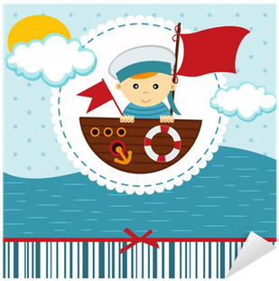 Baby Boy Sailor - Baby's First Memory Book: Baby's First Memory Book; (400x400)
