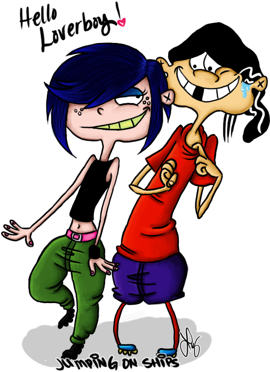 Jumping On Ships And Sinking With Them - Cartoon (626x801)