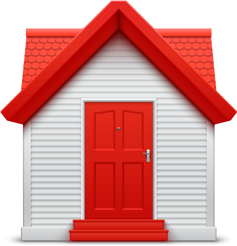 Home Icon Pin Stock Vector - Red Home Icon Png (512x512)