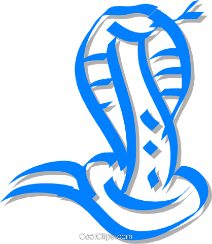 Cobra Snake Royalty Free Vector Clip Art Illustration - Sleeve Tattoo (418x480)