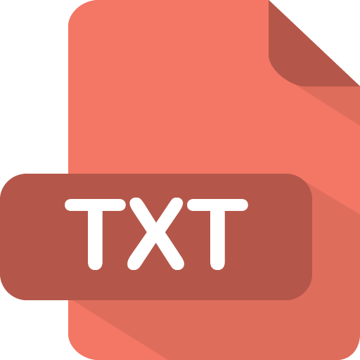 Txt Icon - Tiff Icon (512x512)