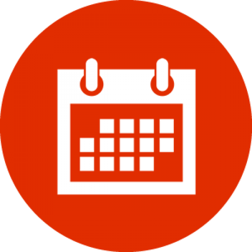 Handshake Graphic Icon - Shake Hands Icon Red (500x500)