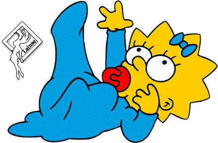 Maggie Simpson - Maggie Simpson Png (461x311)