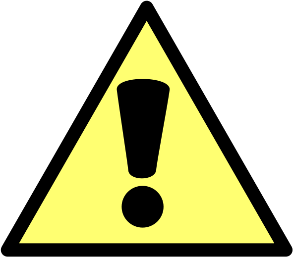 Messagebox Warning Png Clip Arts - Warning Box Png (600x600)