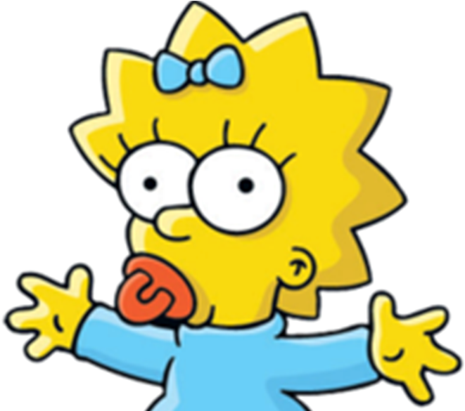 Maggie Simpson Marge Simpson Homer Simpson Nelson Muntz - Maggie Simpson (778x584)
