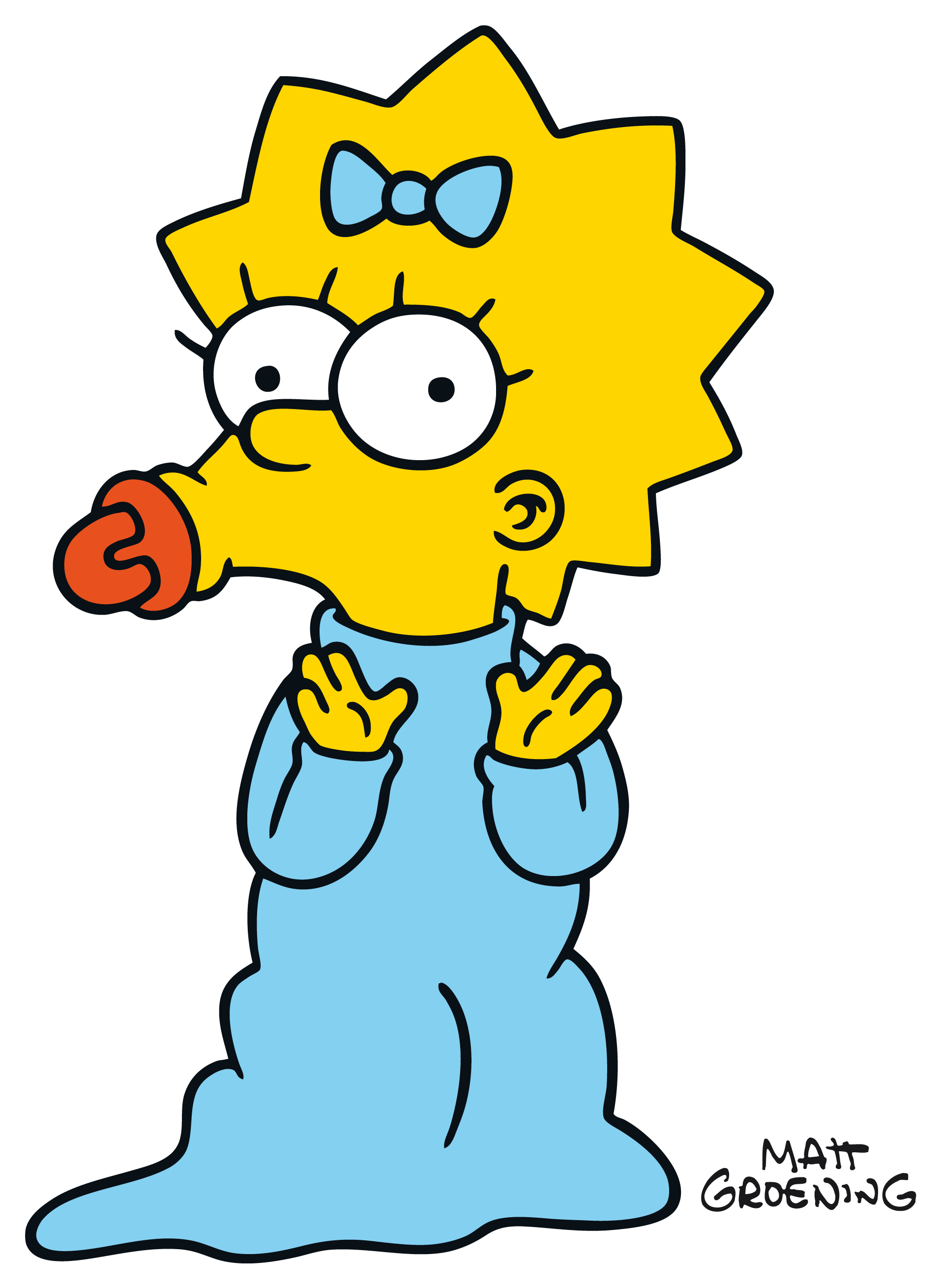 Maggie The Simpsons Png (2480x3508)