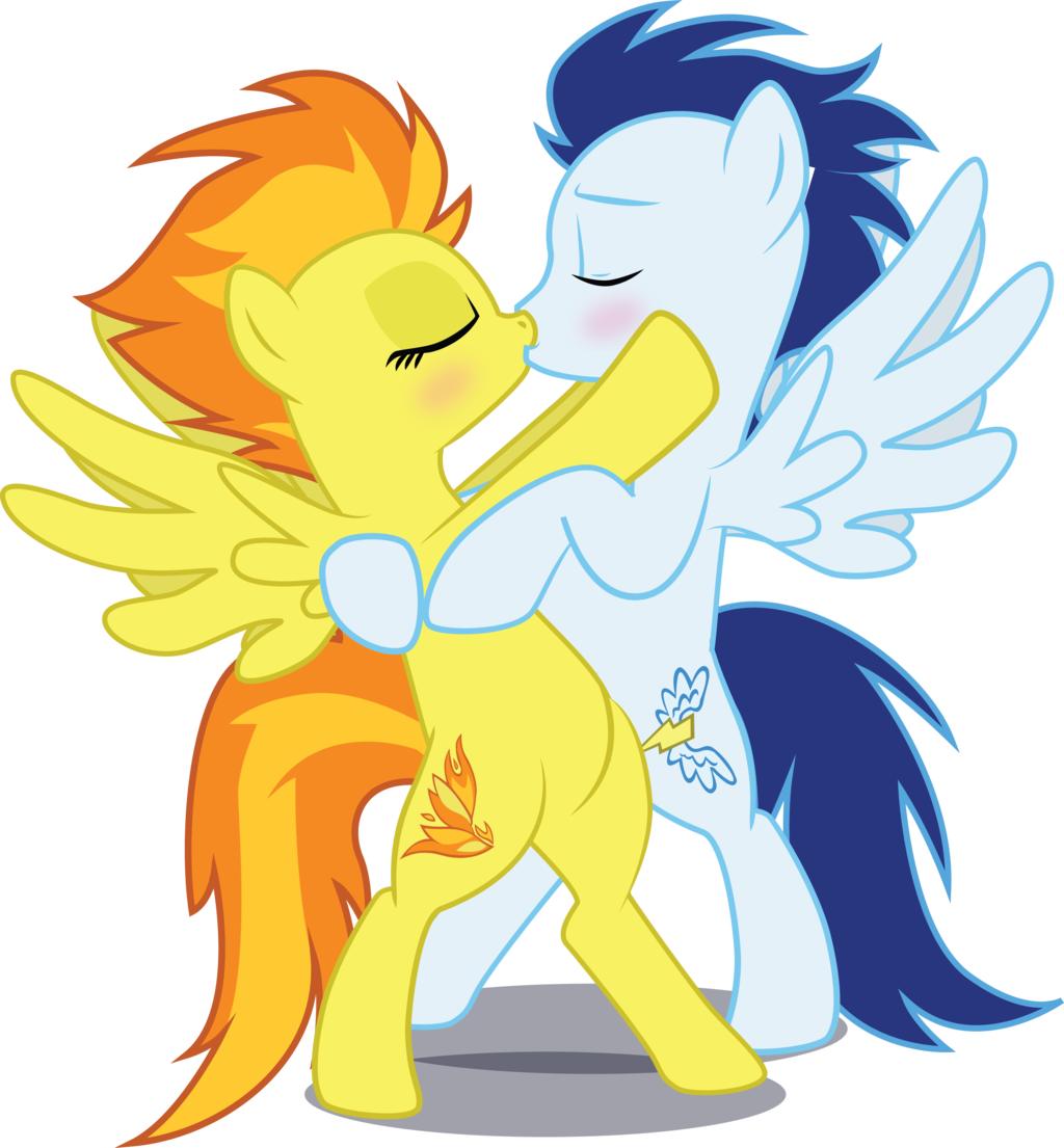 Soarin And Spitfire - Mlp Soarin And Spitfire (1024x1105)