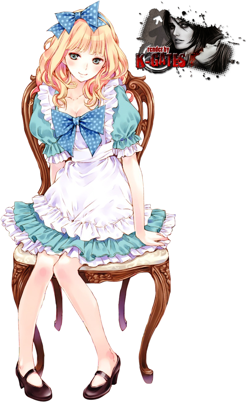 Alice In Wonderland Render By K-gates - Adventure Time Alice In Wonderland (800x1309)