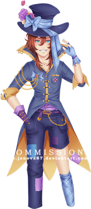 Mad Hatter [alice In Wonderland] By Jenova87 - Costume Hat (425x800)