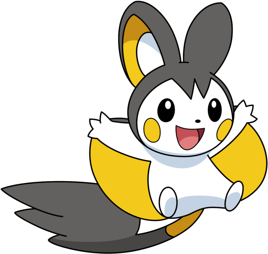 Emolga By Kizarin - Pokemon Electric Flying Type (930x858)