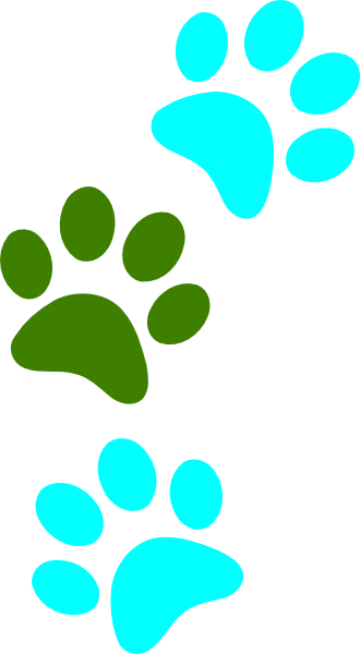 Paws Walking Clip Art At Clker - Paws Walking Clip Art At Clker (330x600)