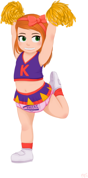 Pirate Clipart Cheerleader - Clip Art (440x800)