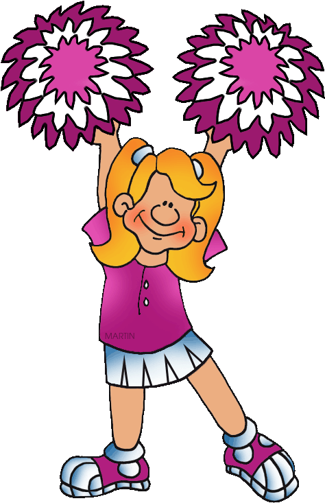 Cheerleader - Free School Clip Art (506x759)