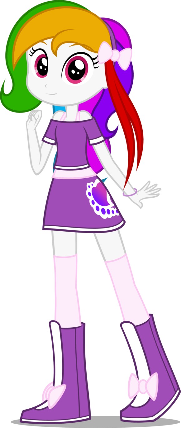 Equestria Girl [commission] By Zacatron94 - Cartoon (581x1373)