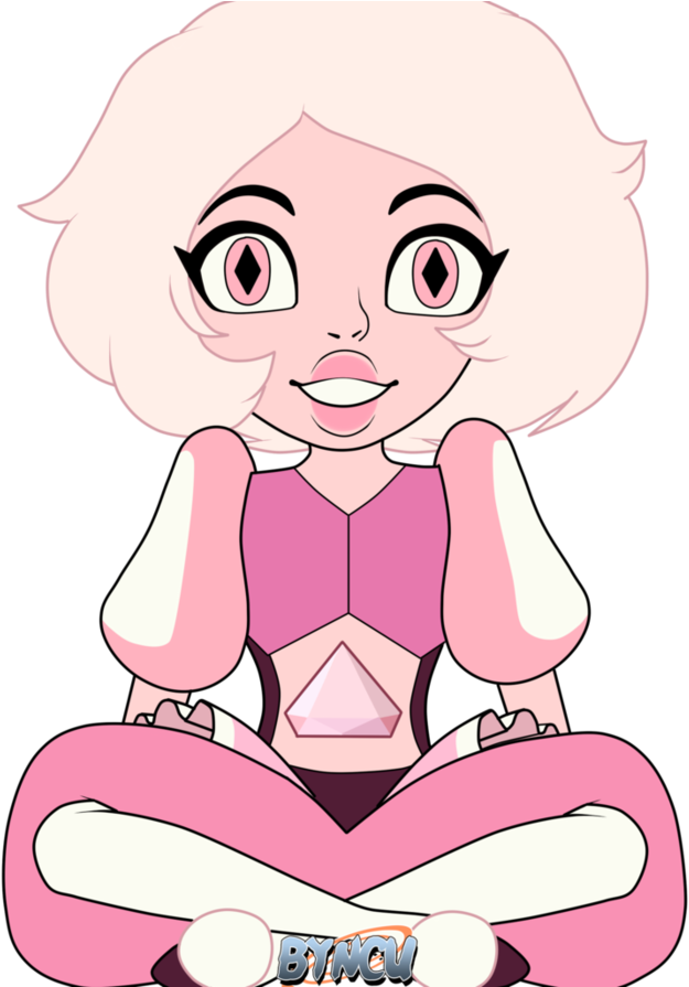 Pink Diamond Chibi Drawing By Byncu-uzumaki - Pink Diamond (894x894)