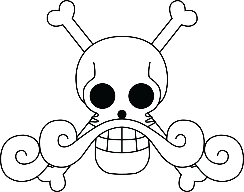 Roger Pirates Flag By Alterax - Roger Flag One Piece (1006x793)